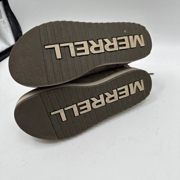 Merrell Juno Bluff Polar Boots in Boulder Gray Waterproof Insulated Size 10 - Picture 5 of 6